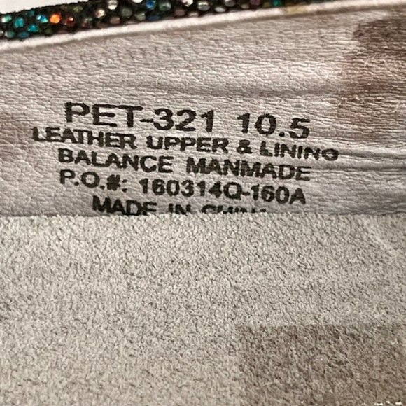 Alegria Petal "Rave On The Nile" Shimmery Flats Size 10.5 - Picture 13 of 14